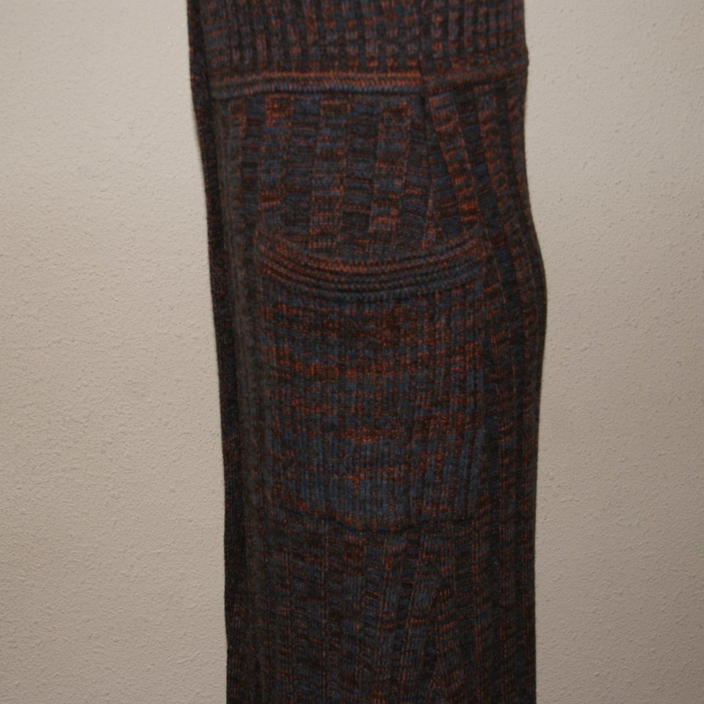 Vintage 70's ARTE Long Cardigan Sweater Duster S/M - Picture 4 of 8